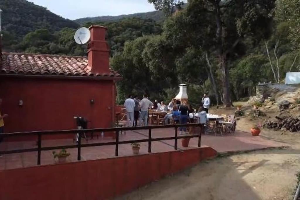 Masia Can Castellar Sant Iscle De Vallalta Exteriér fotografie